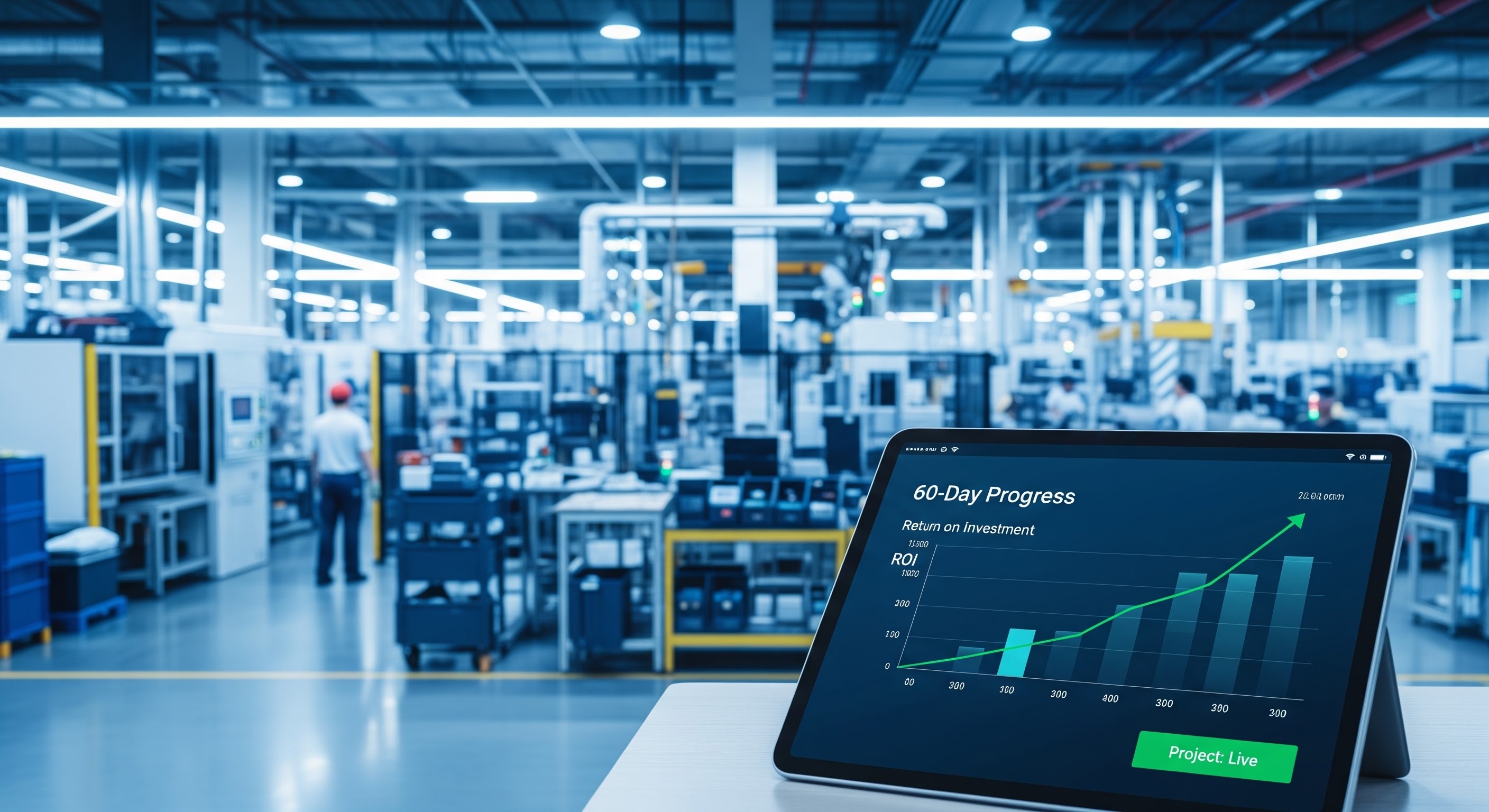 The 60-Day Transformation: Engineering Self-Funding AI Ecosystems in Modern Manufacturing