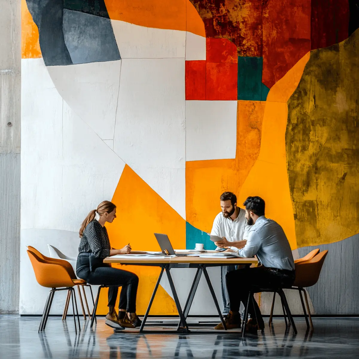 A person writing on a whiteboard, illustrating a discussion about solutions.