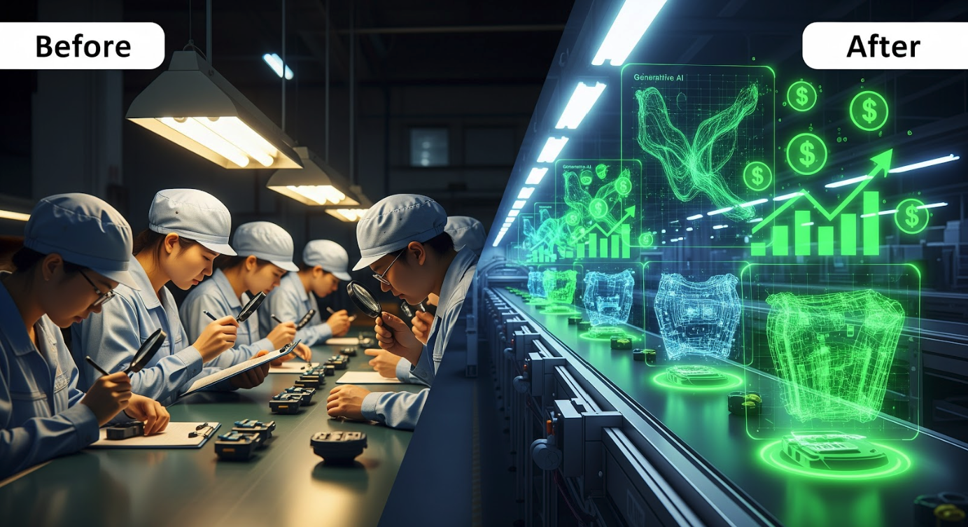 品質控制的 AI 轉型：從視覺檢測到自主閉環製造